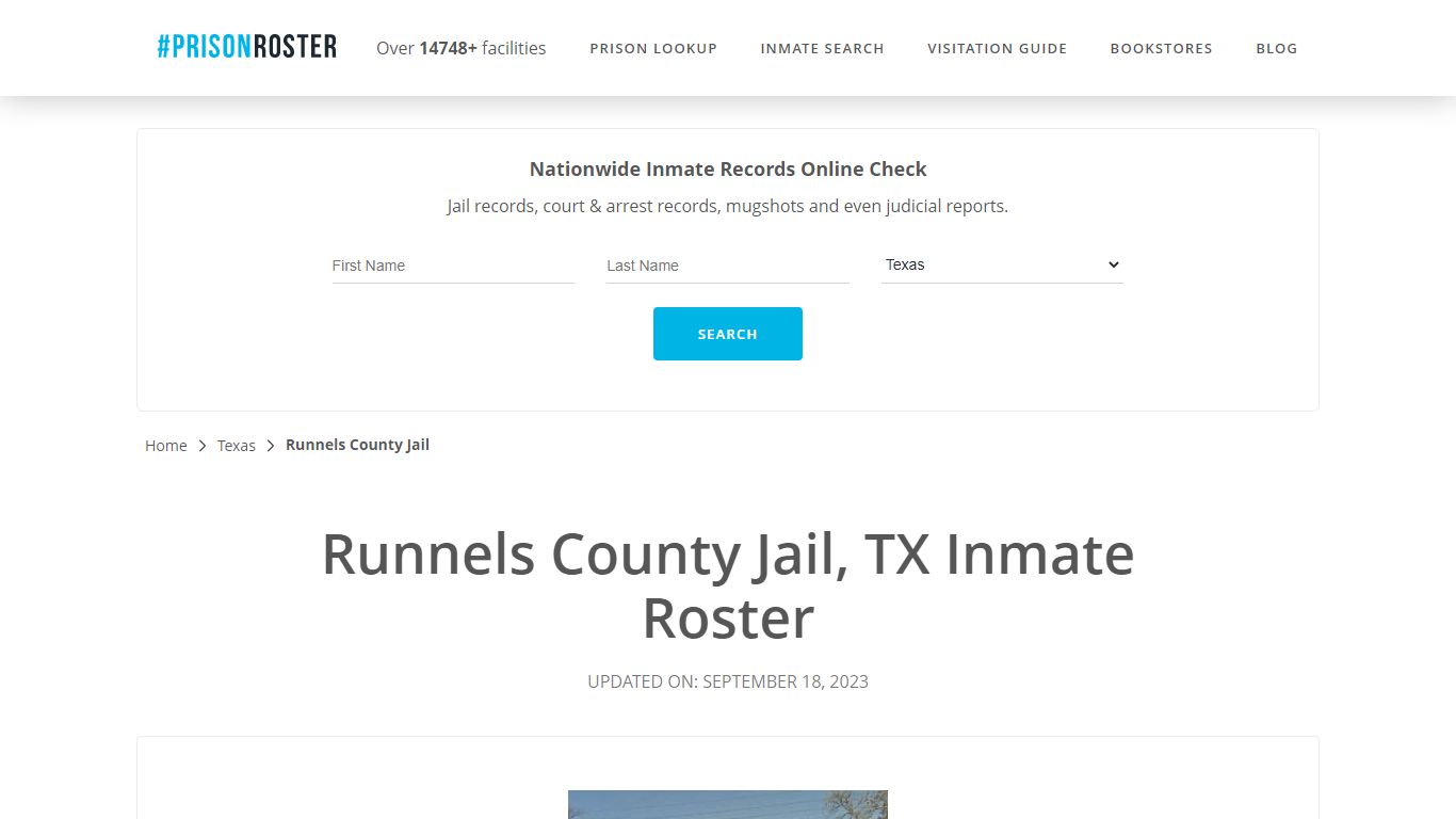 Runnels County Jail, TX Inmate Roster - Prisonroster